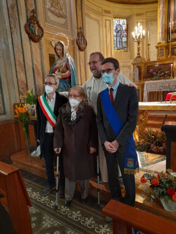 Villanova d'Asti festeggia i 100 anni di Martina Nobile