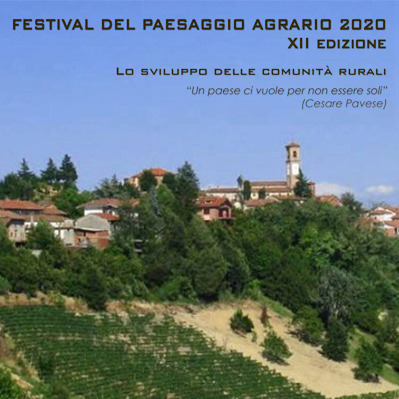 Festival del paesaggio agrario - edizione 2020