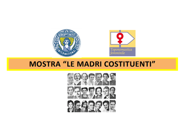 Giovedì 4 febbraio, ad Asti, la presentazione della mostra "Le madri costituenti"